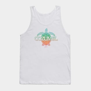 Cozumel Sea Turtle Tank Top